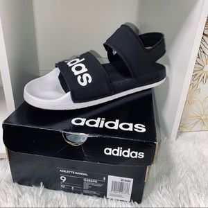 Adidas sandals size 9